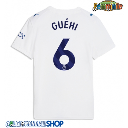 Maglie da calcio Manchester City Marc Guehi #6 Terza Maglia Femminile 2026-27 Manica Corta